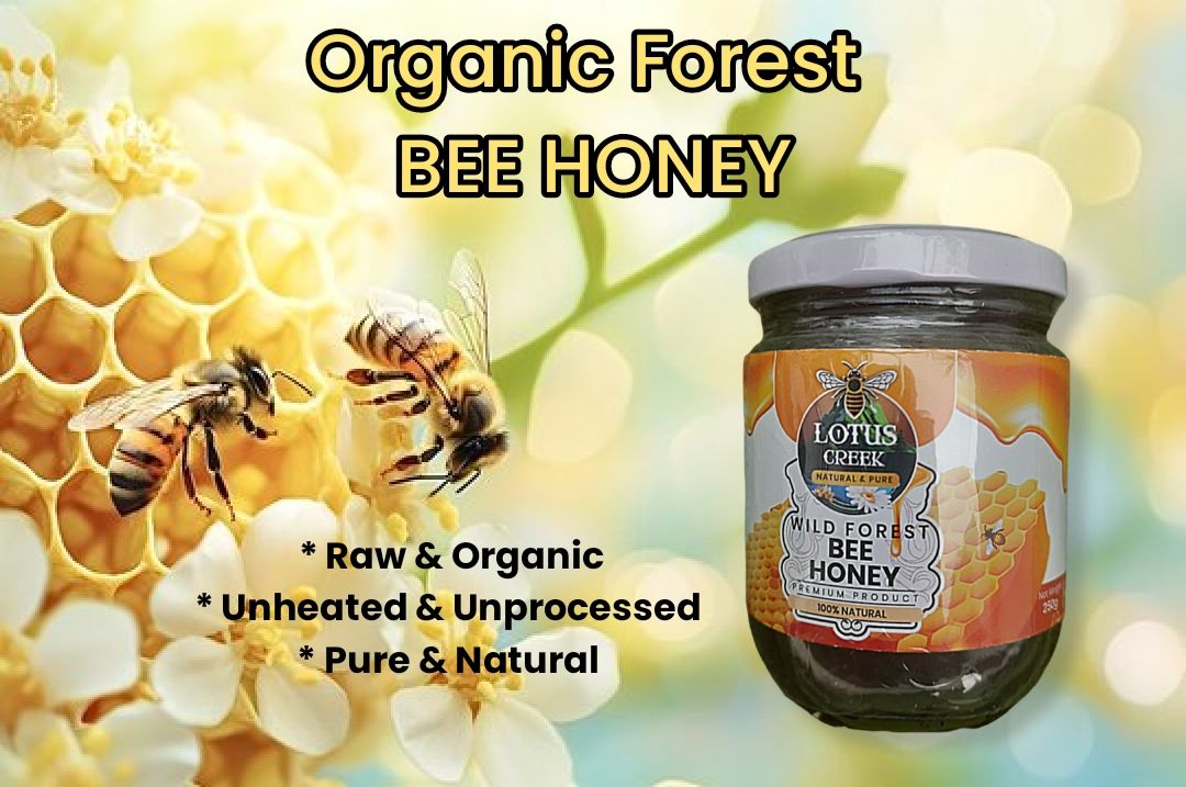 Raw Organic Bee Honey 250g_5