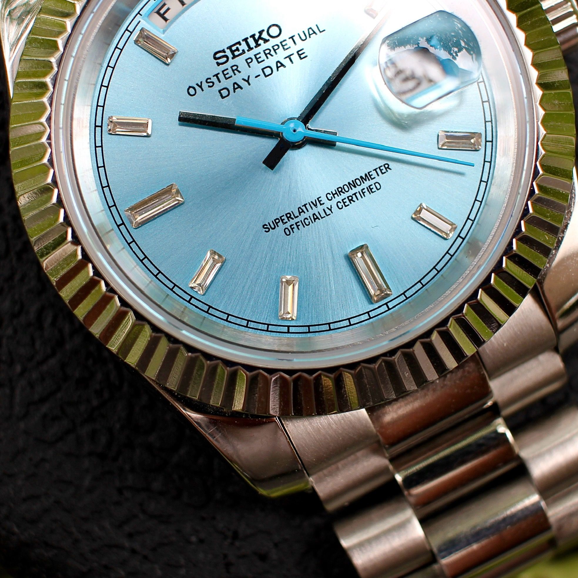 Light Blue Day-Date _4