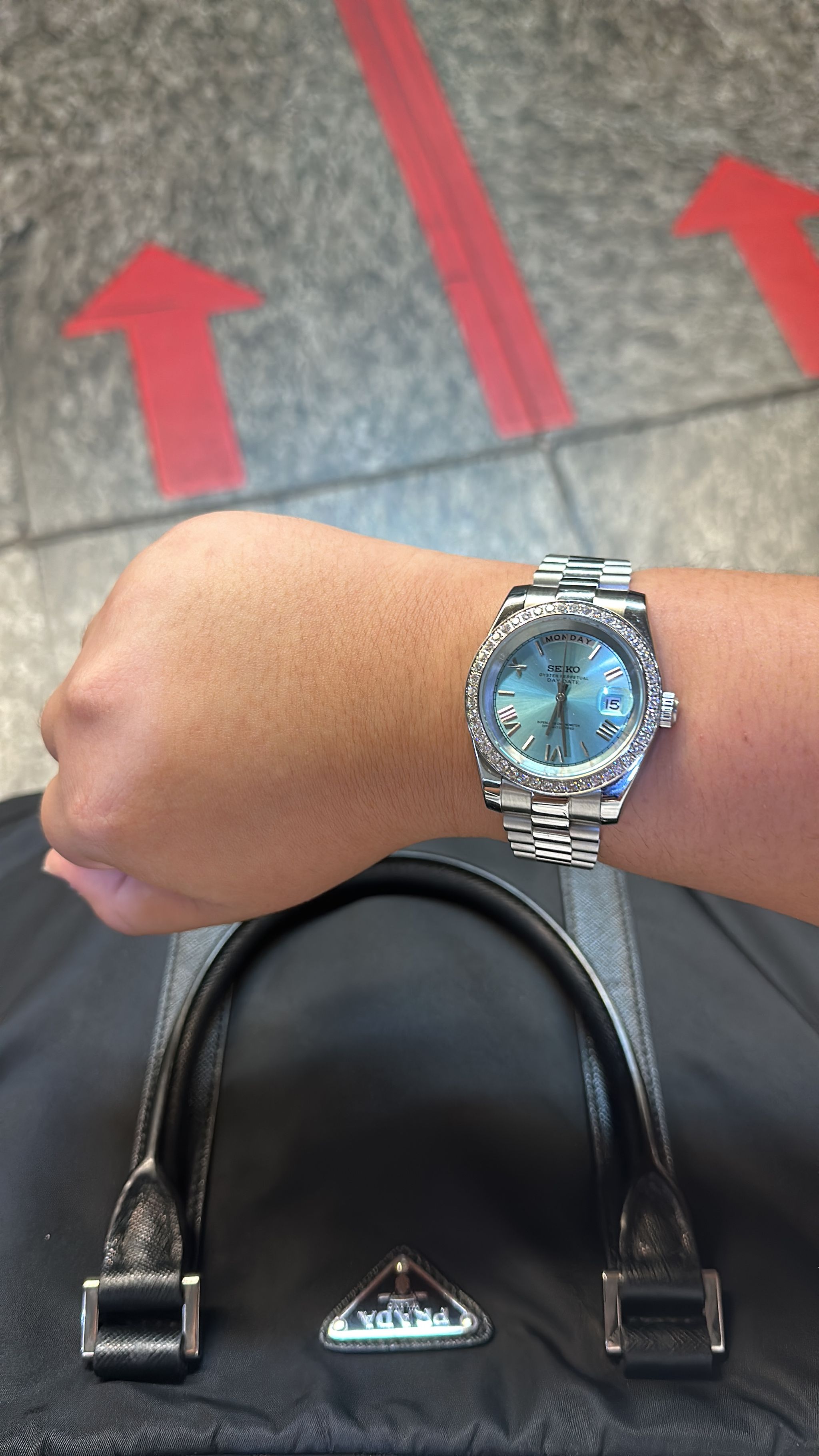 Light Blue Day-Date _5