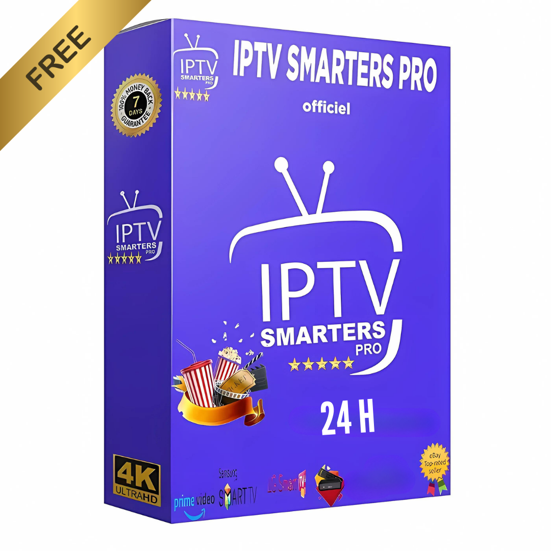  Abonnement IPTV Smarters Pro – 3 Mois_0