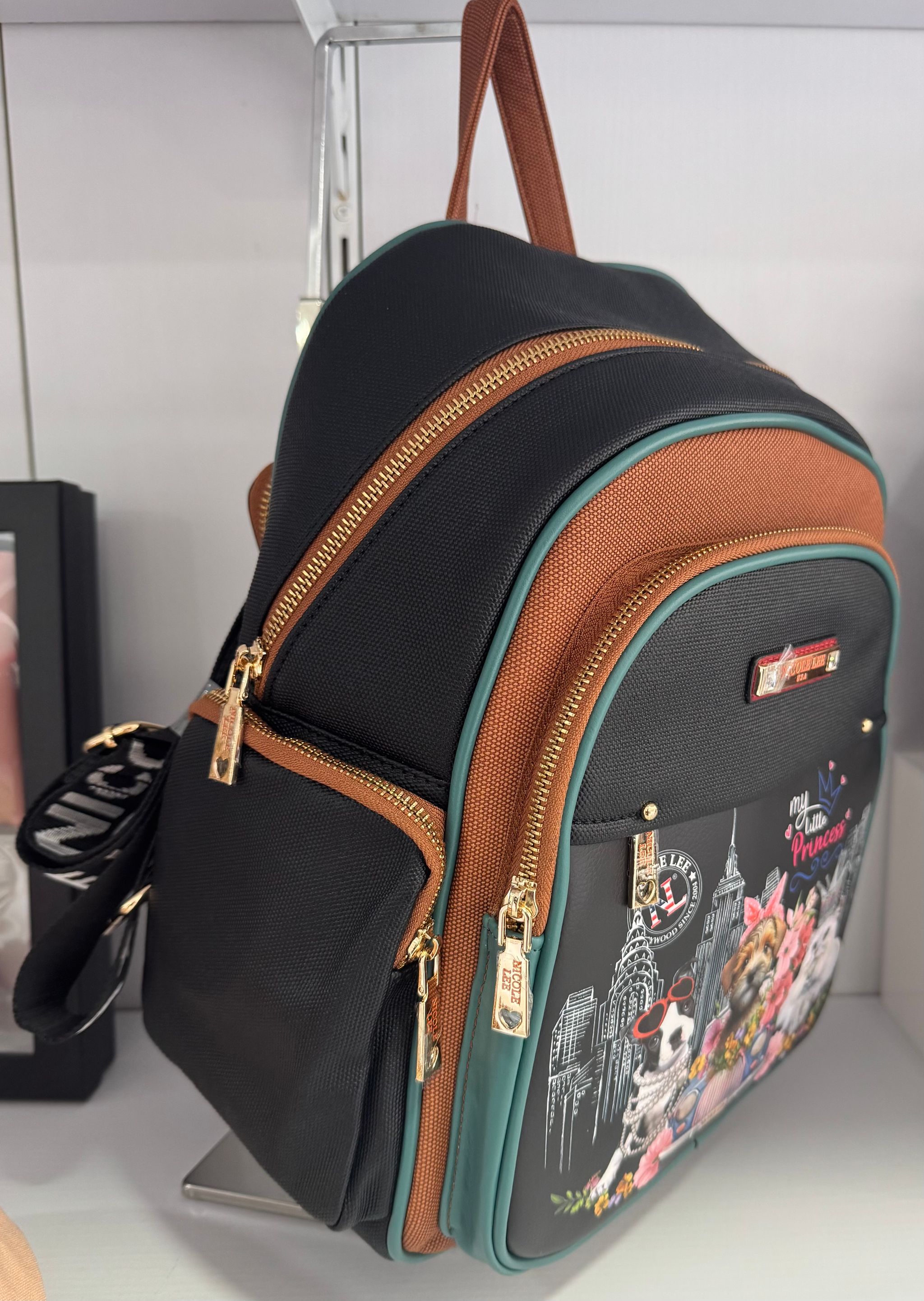 Nicole Lee backpack with wallet_1