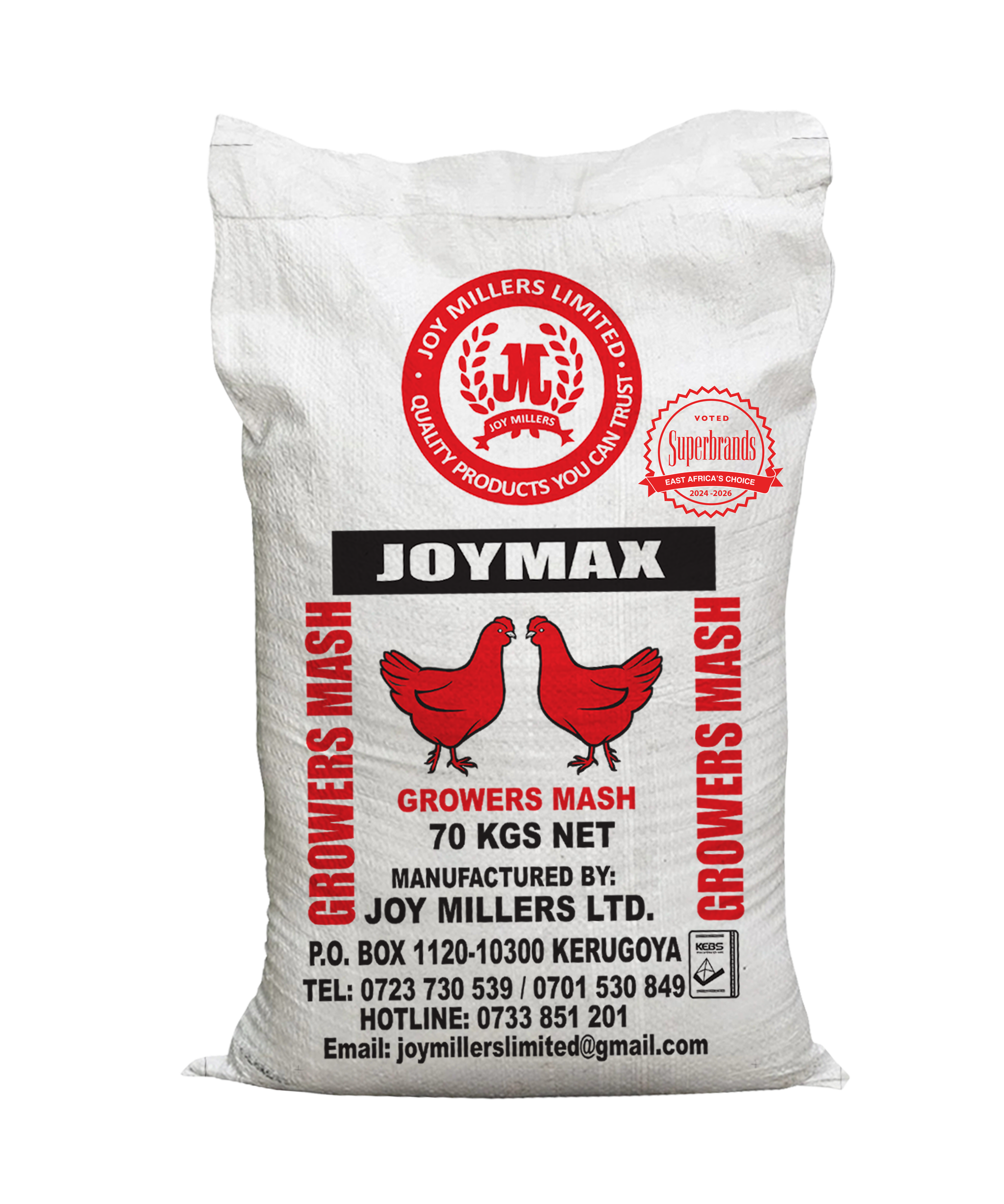 Joymax Growers Mash 70 KGs_0