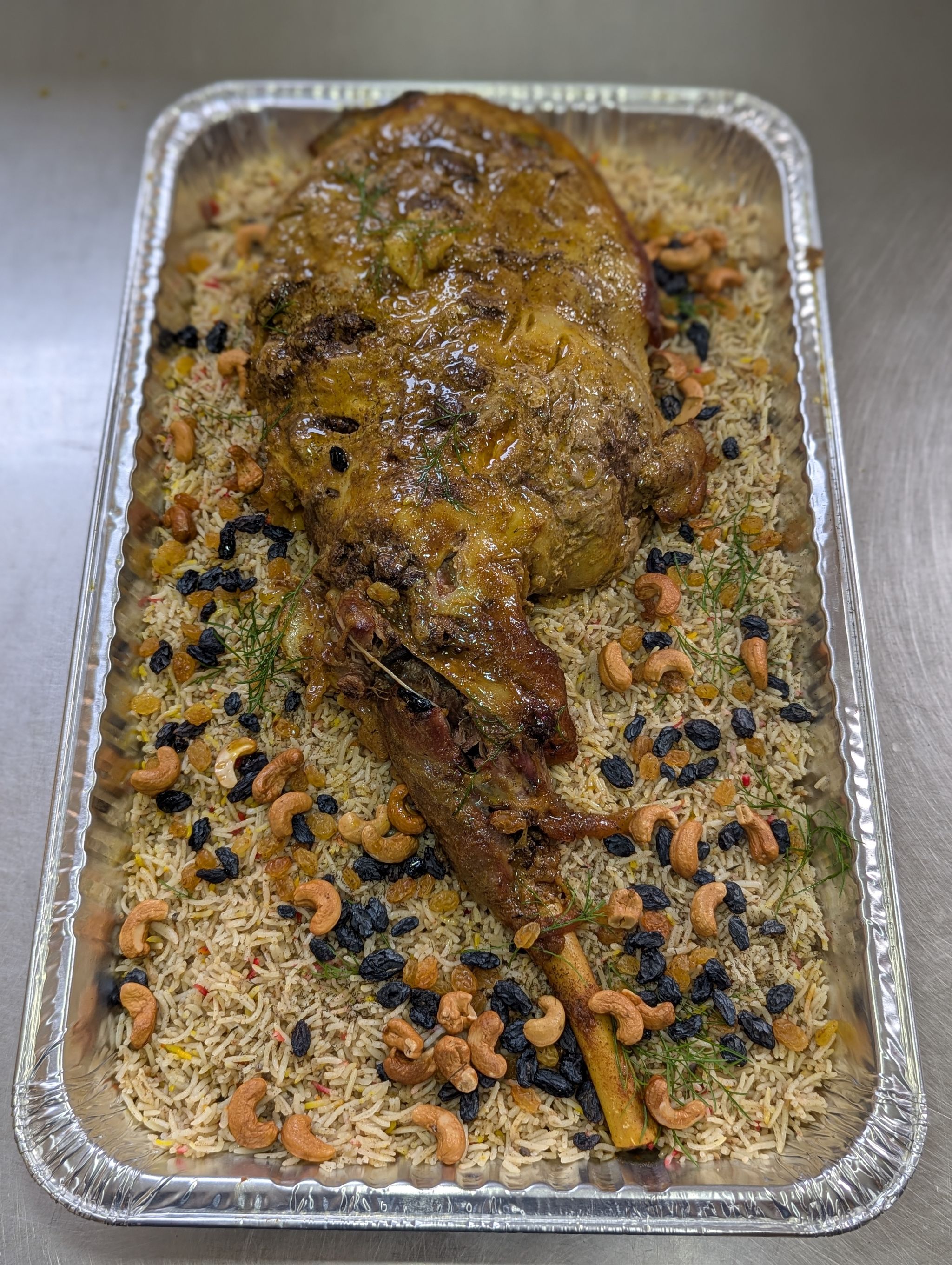 Biryani moroccan lamb leg_2