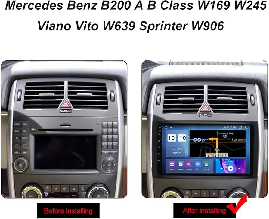 Mercedes B200 A B Class W169 W245 Viano Vito W639 Sprinter W906_1