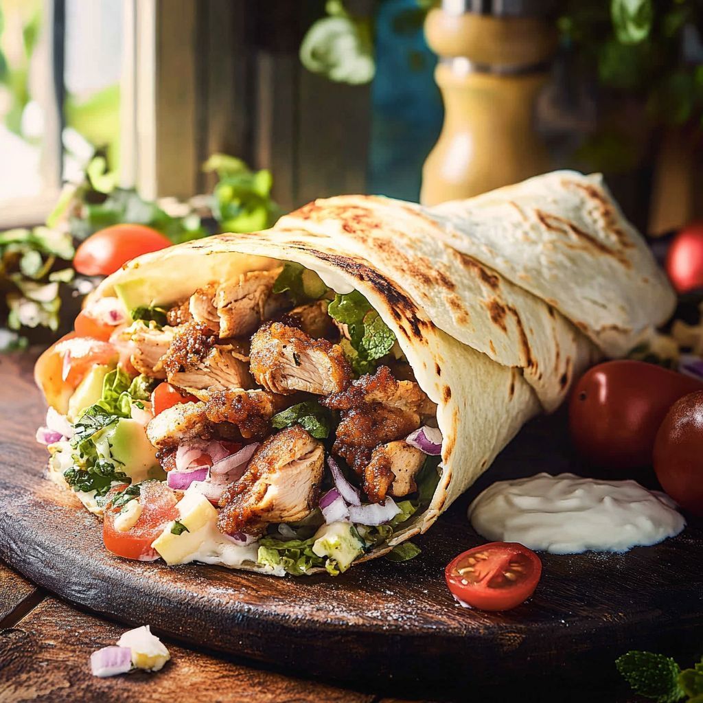 Goat meat shawarma _0