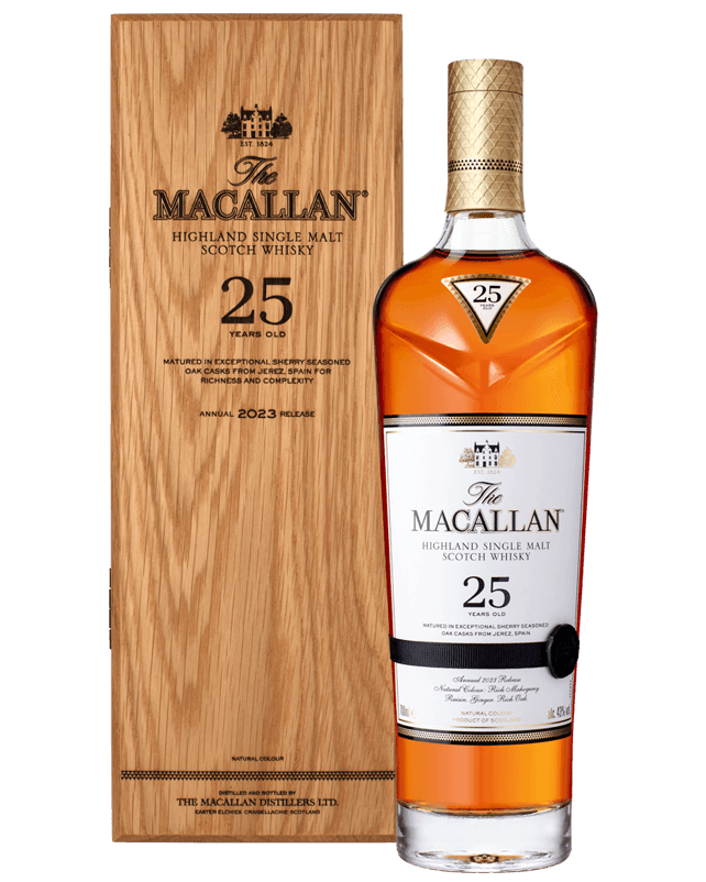 The Macallan 25yrs Sherry Oak Cask 700ML_0