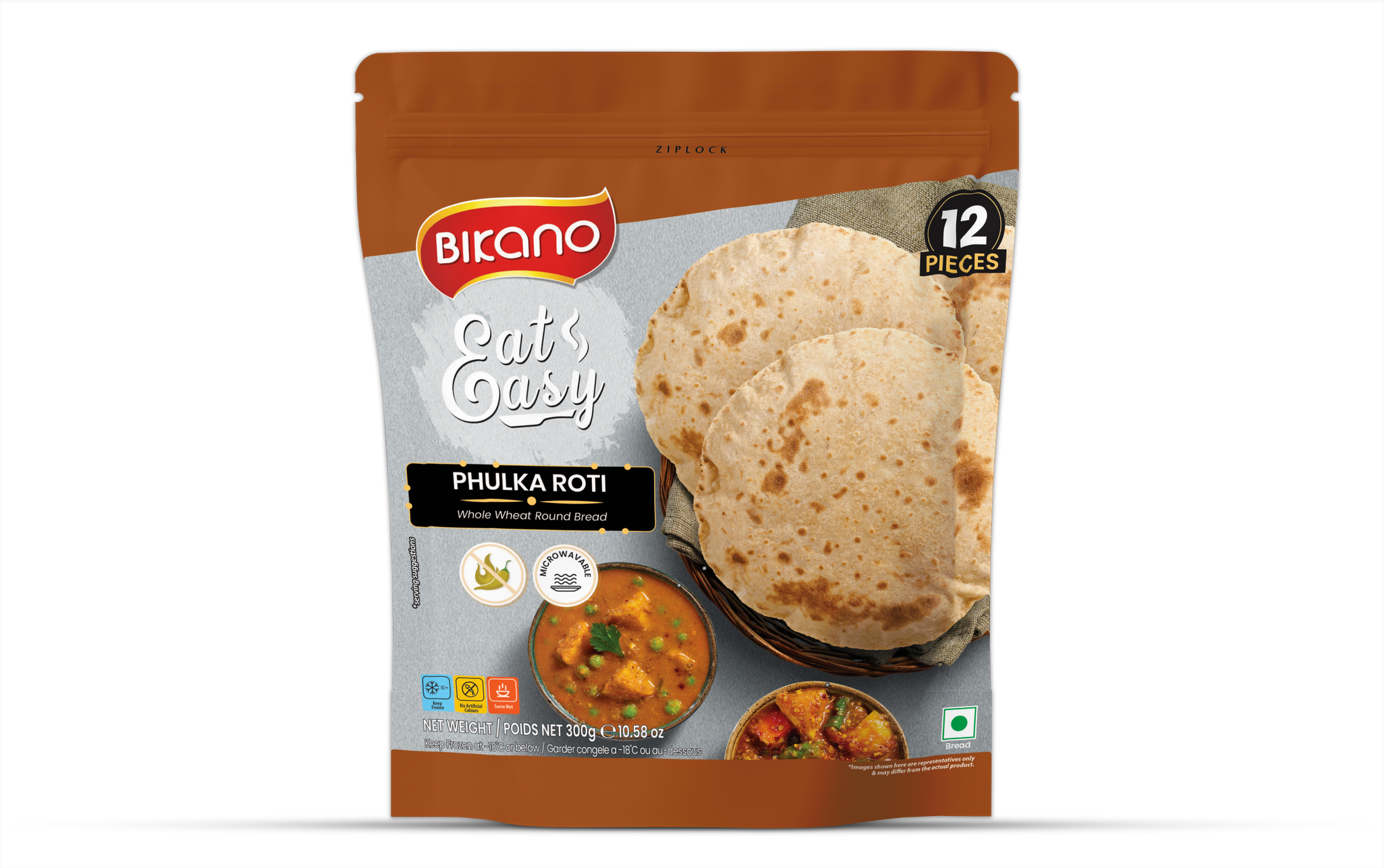 BIKANO Phulka Roti 300g_0