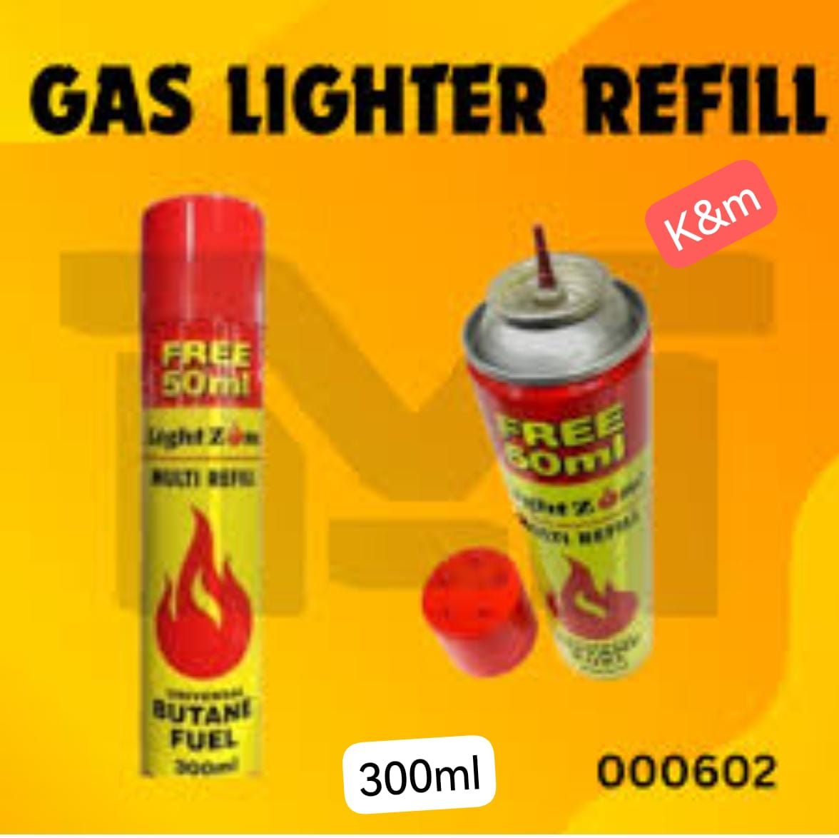 Butane Lighter Refill Liquid 300ML_1