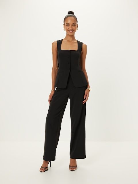 Portmans | Soho South Vest - Black_1