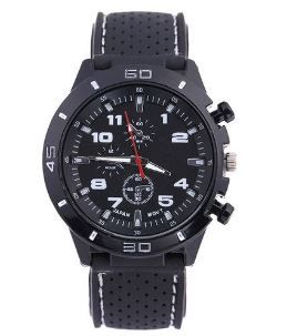 Share this product   Fashion Men's Sports Fashion Wrist Watch Quartz Watches Black_0