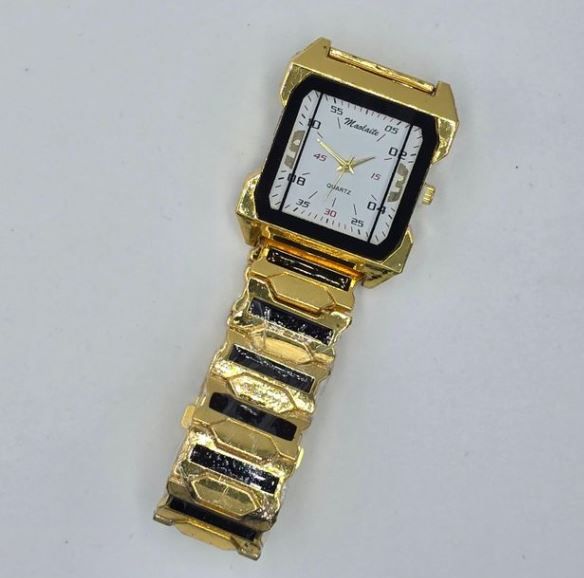 Share this product   Watch Analog Quartz For Men Gold Plated HMT_0