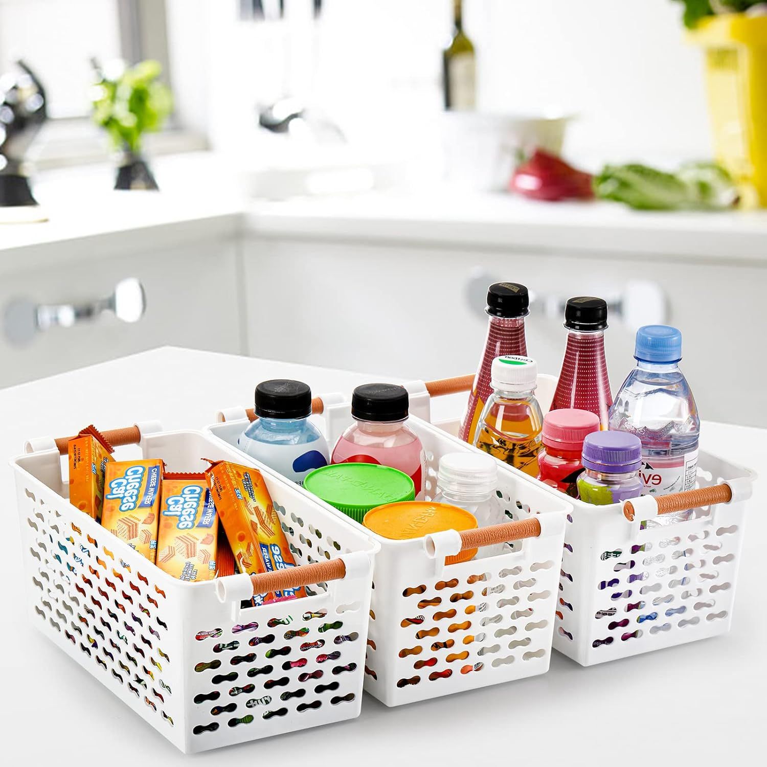 2 PCs fridge fruit storage basket _2