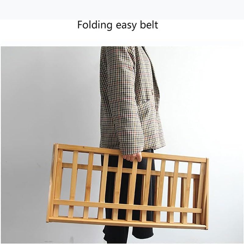 6 layer collapsible bamboo shoe rack_4