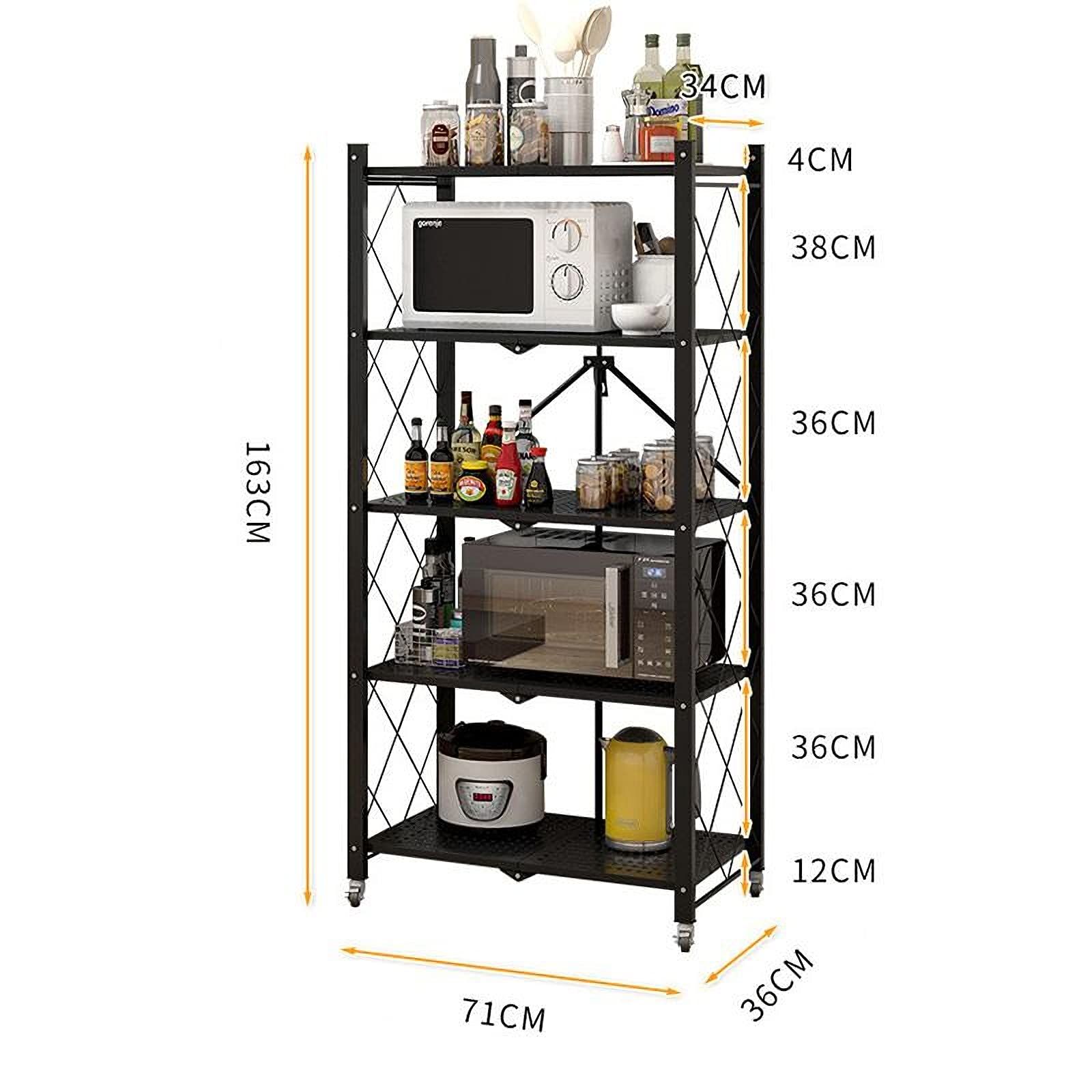 5 Tier Foldable Kitchen shel_2