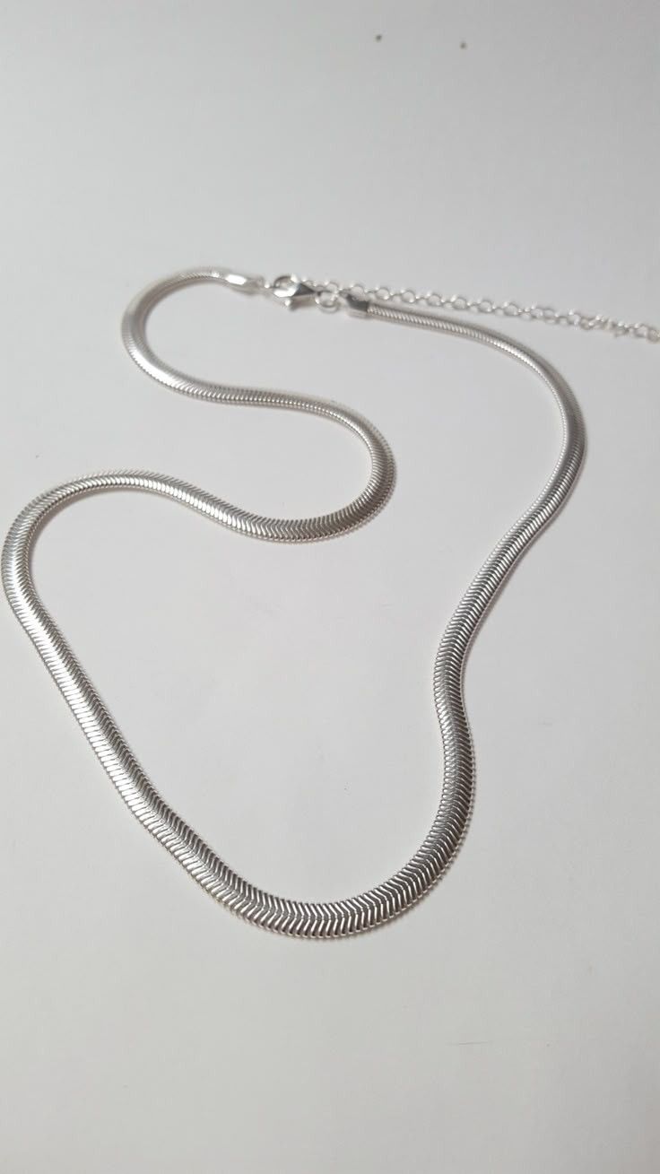 Snake Chain Design Necklace For Men _2