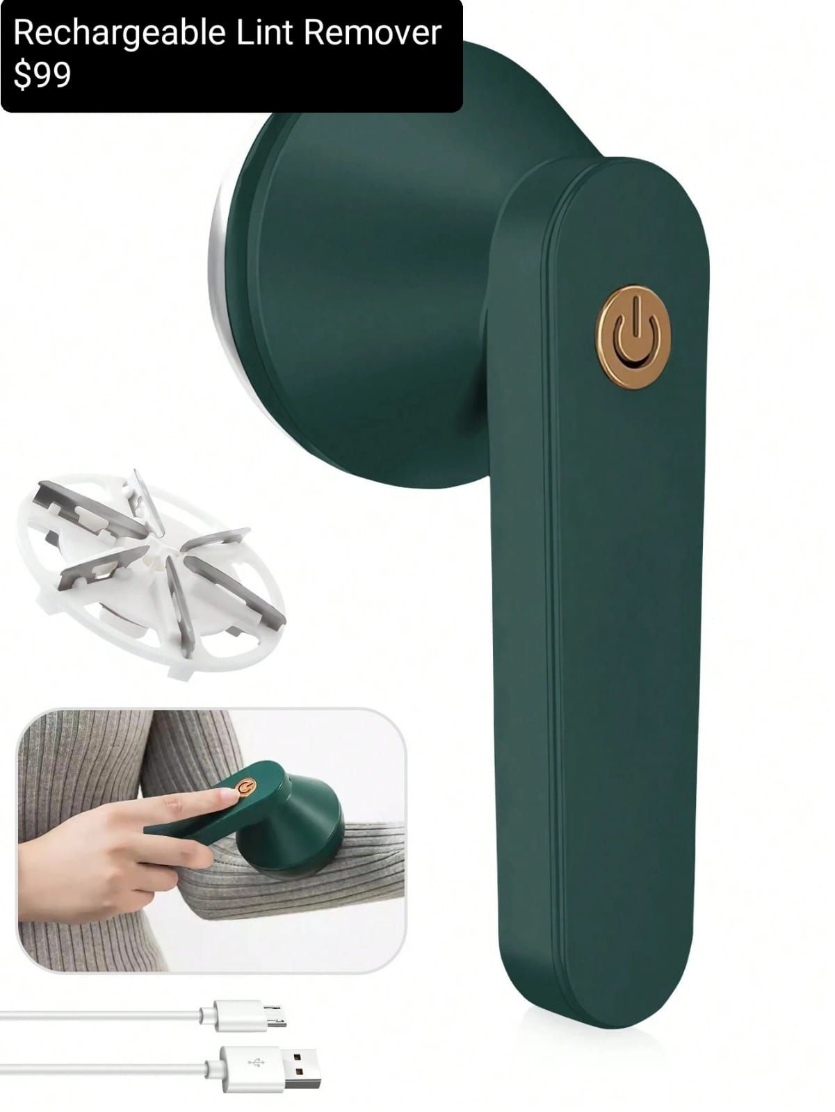 Rechargeable Lint Remover _0