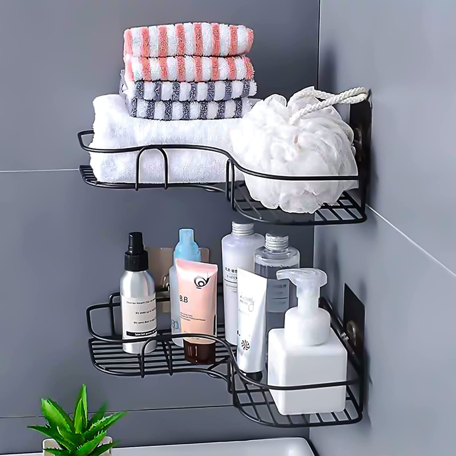 Corner shelves/ Shower cuddy 2pcs_1