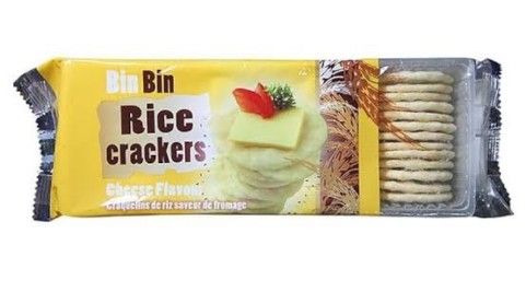 Bin Bin Rice Crackers Cheese Flavour 100gn_1