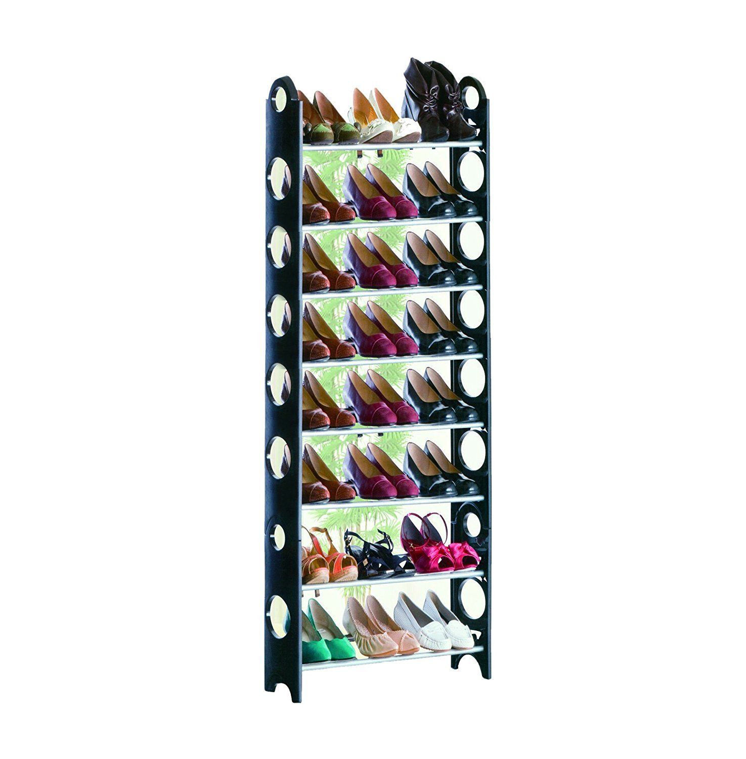 Detachable free Standing 10 Tier shoe rack _1