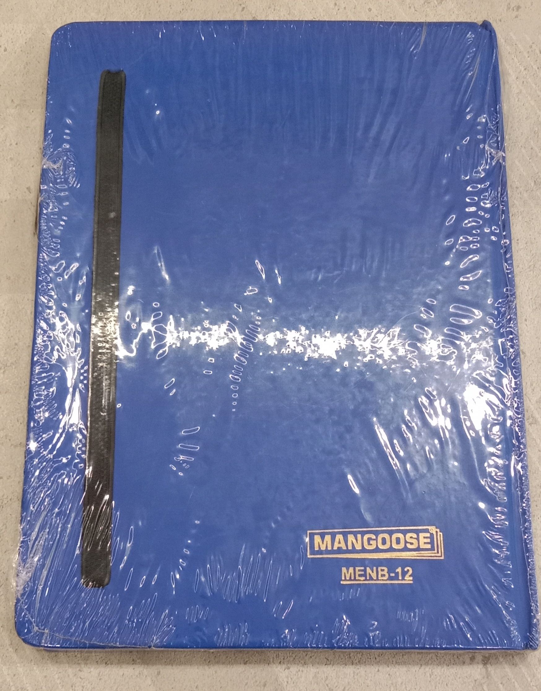 Bharani Mangoose A/5B Elastic Note Book Hard Bound Menb12_0