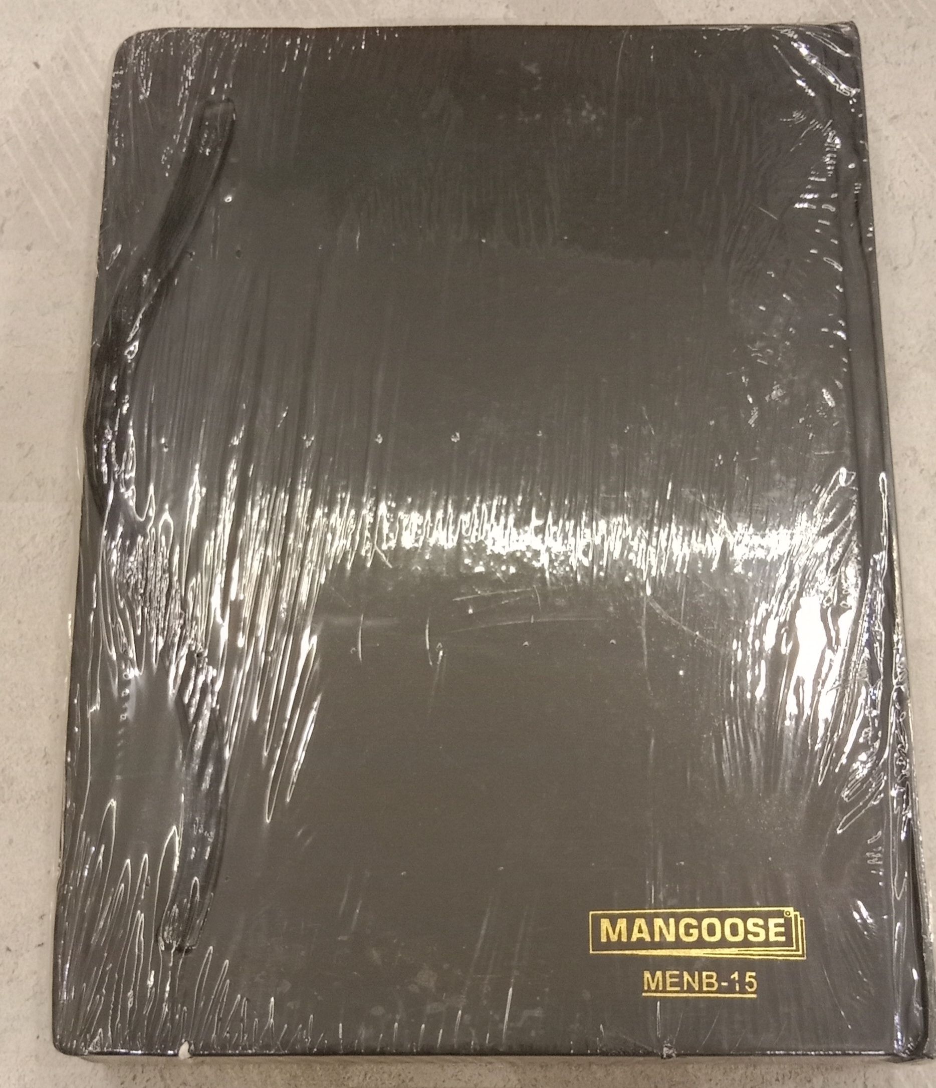 Bharani Mangoose 8No Elastic Note Book Hard Bound Menb15_0