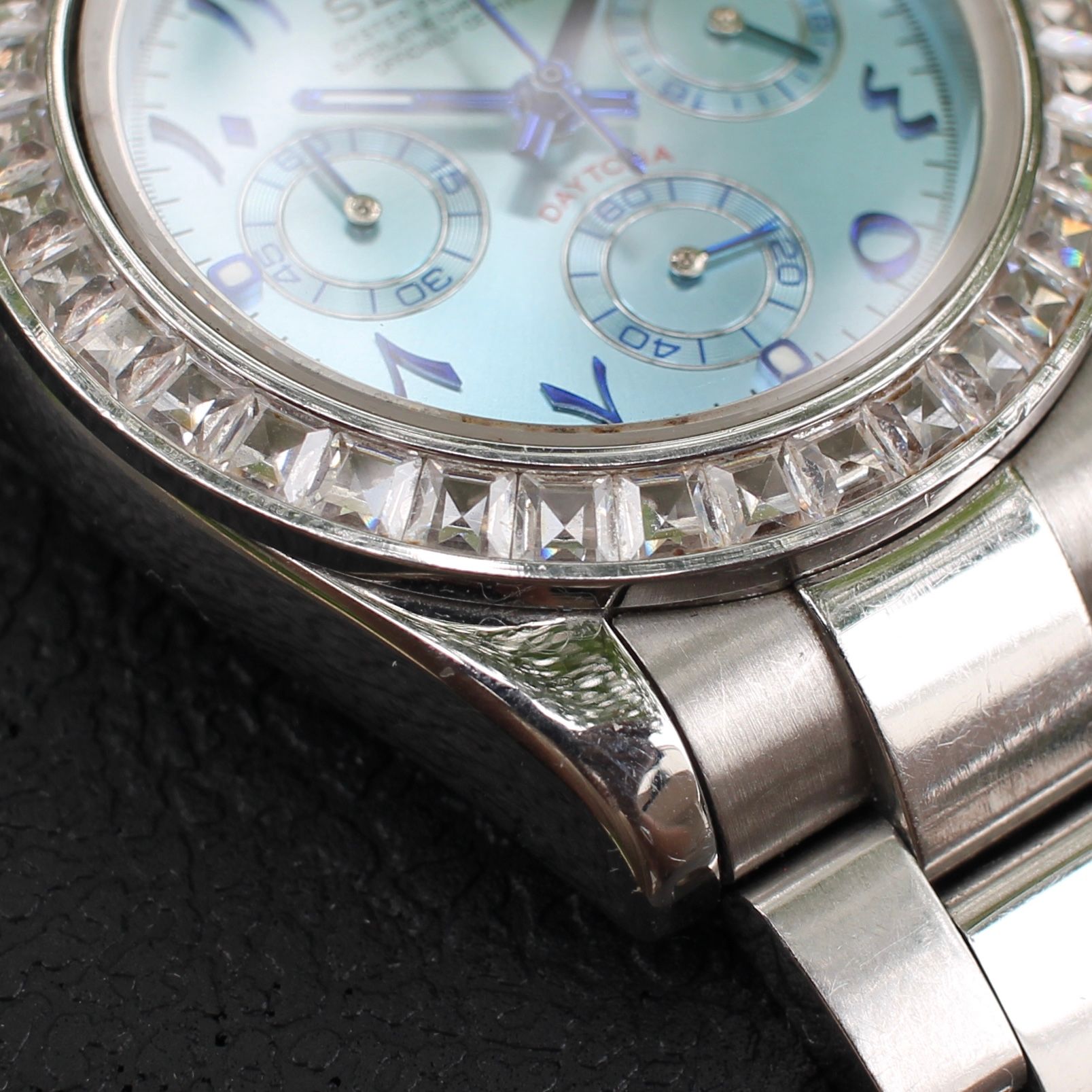 Diamond Blue Arabic Ice Blue Daytona_3