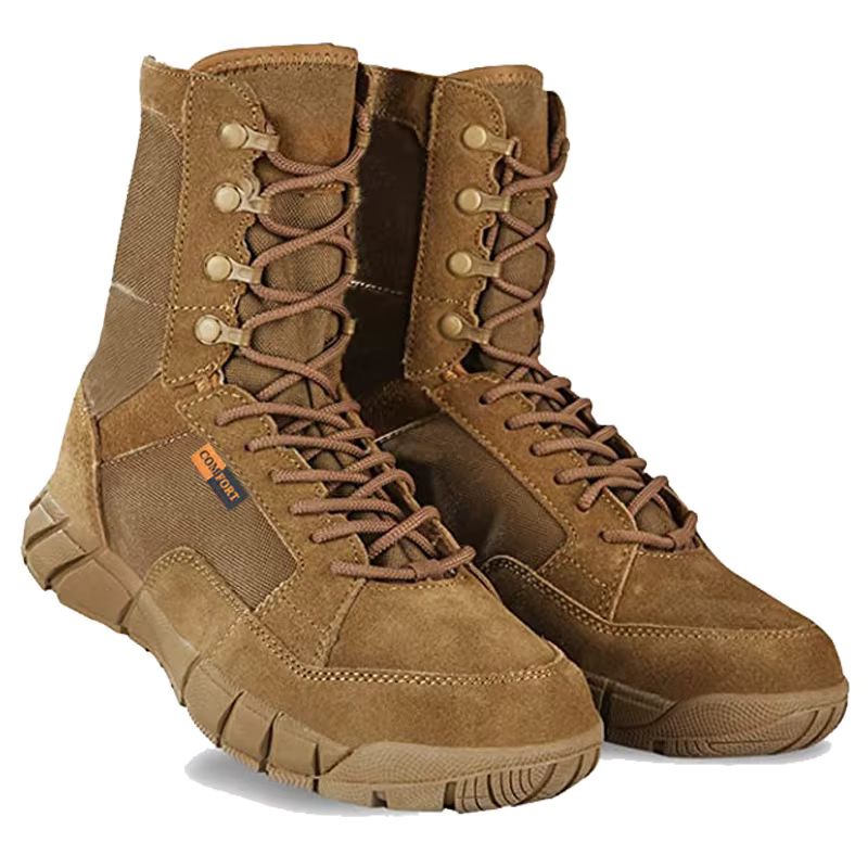 Lightweight Man Tactical Boots Combat Anti-Collision _2