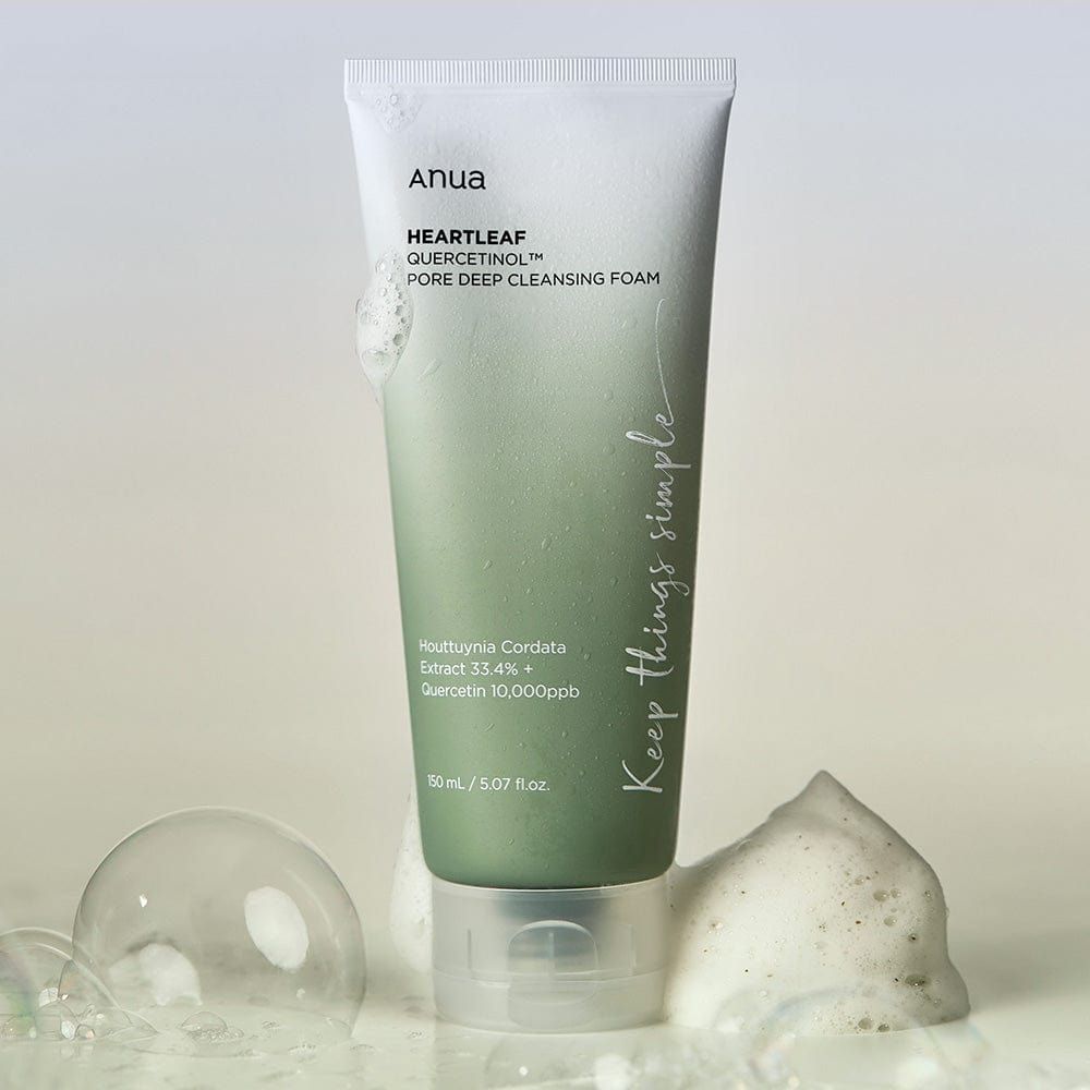 Anua Heartleaf Quercetinol Deep Cleansing foam 150ml_0