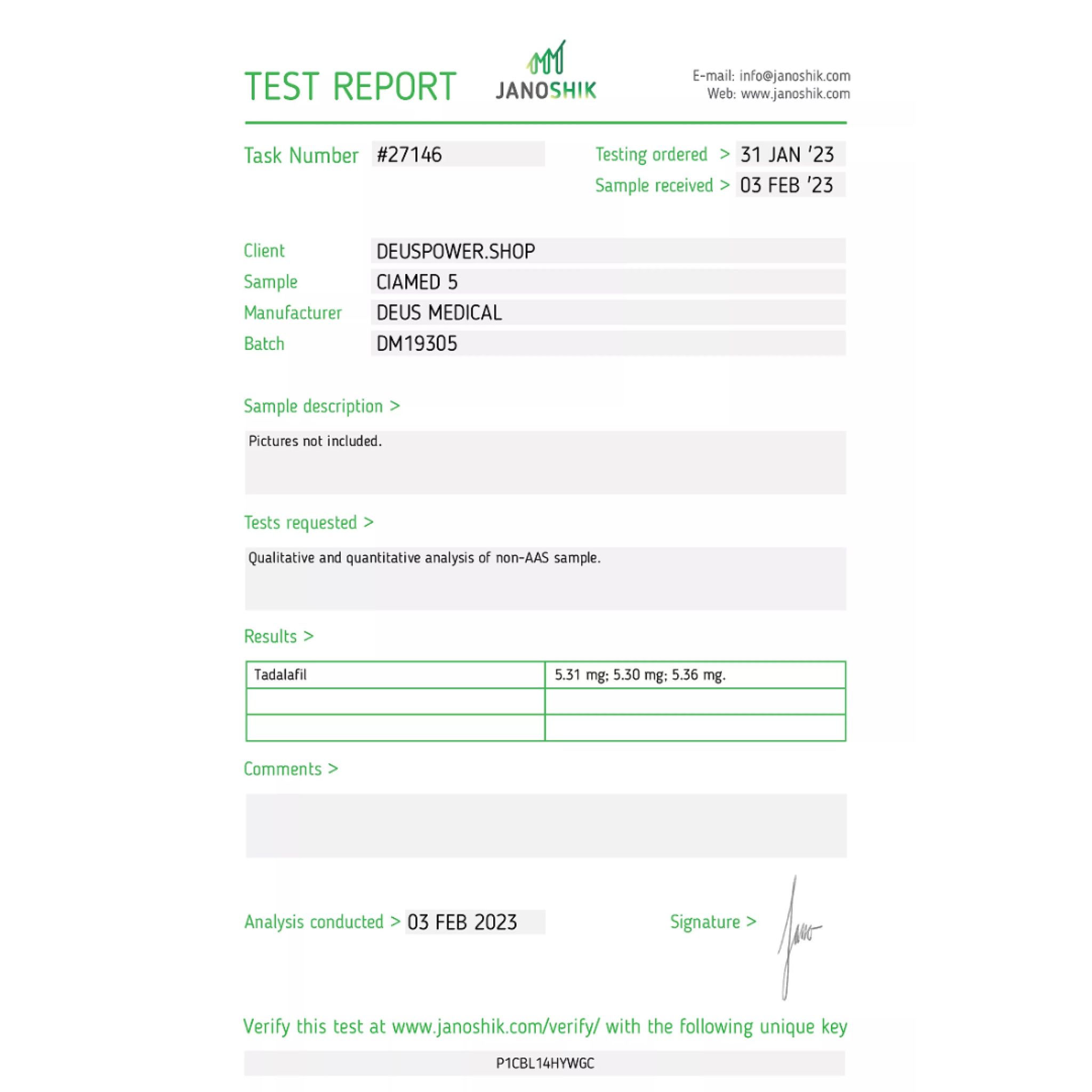 CIAMED 5 (Tadalafil) - Cialis_1