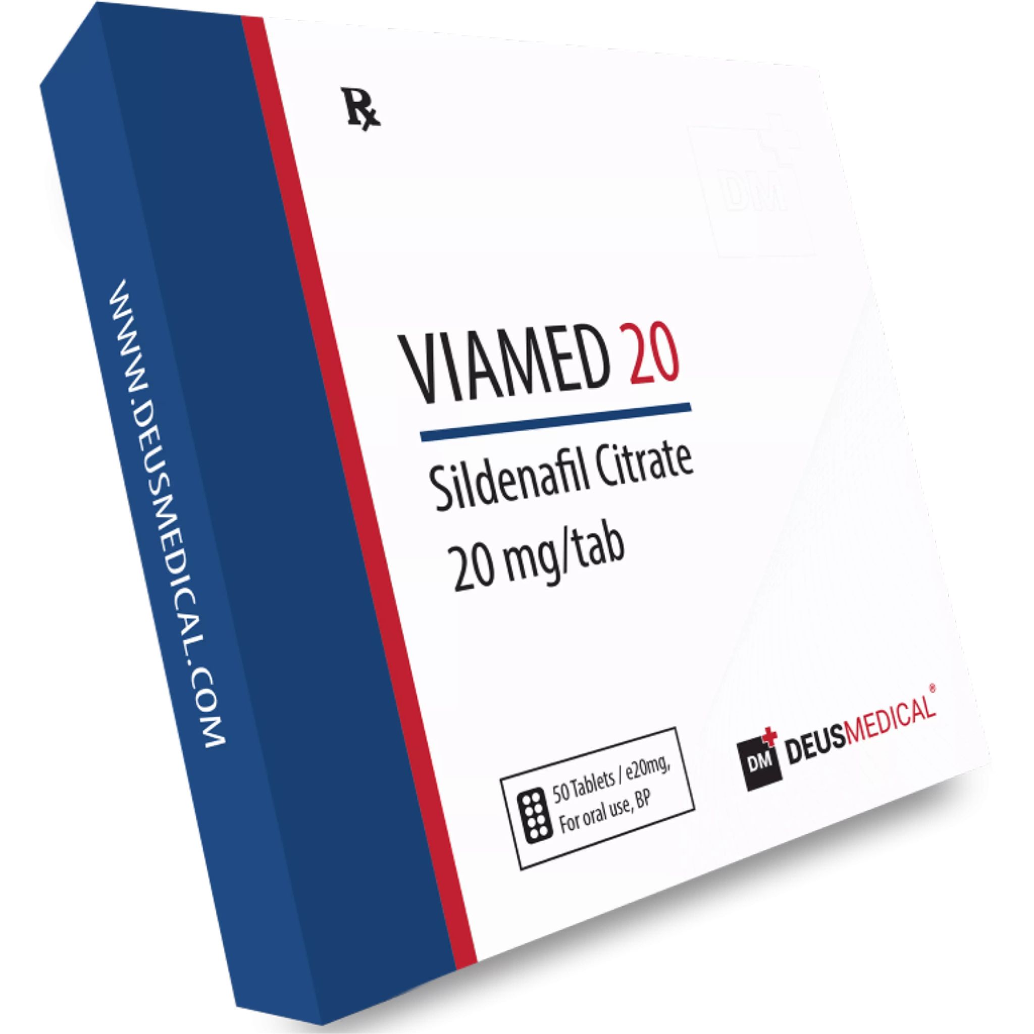 VIAMED 20 (Citrato de Sildenafil) - Viagra_0