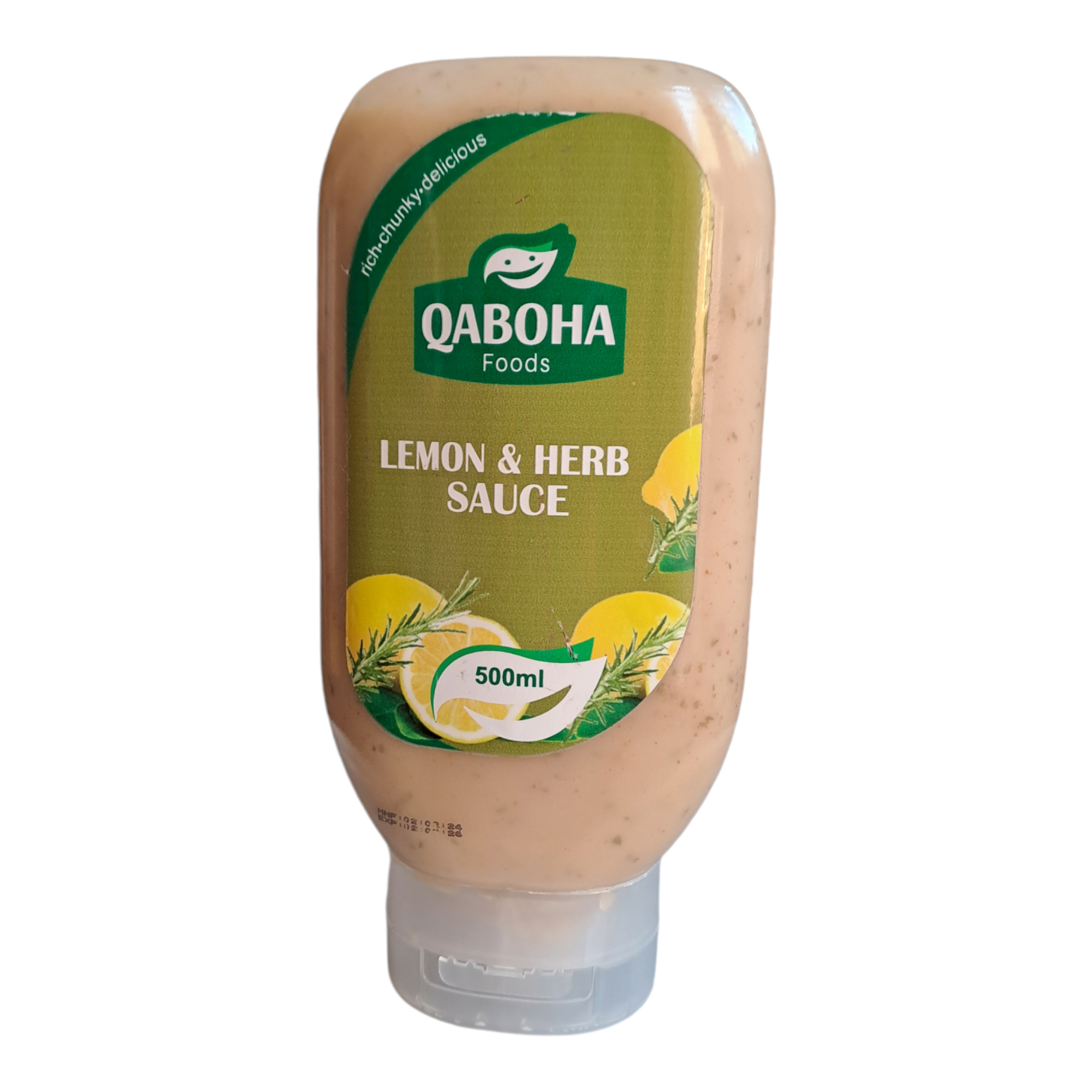 Lemon and  herb sauce 500ml   _0