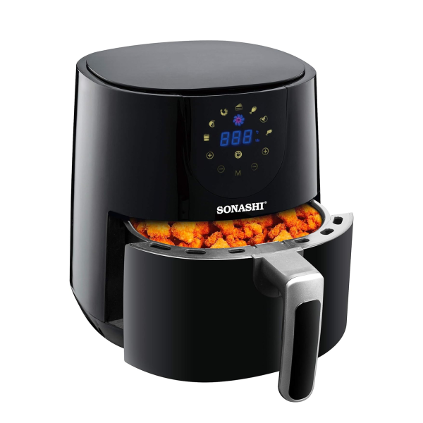 Sonashi 4.2 L Digital Air Fryer 1300W Saf-420 Black_1