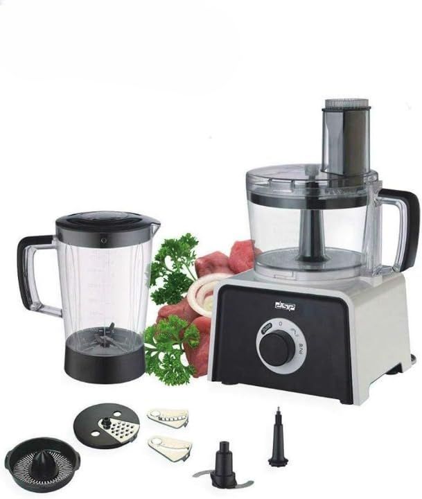 DSP KJ3002 7 in 1 Food Processor with 600W,with double safety lock protection,_1