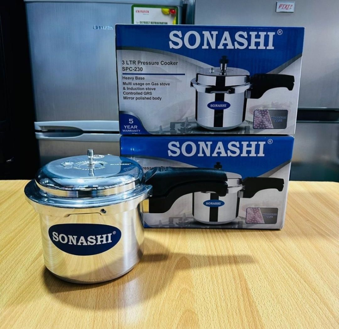 SONASHI 3L  Pressure Cooker SPC-230 Heavy Base_3