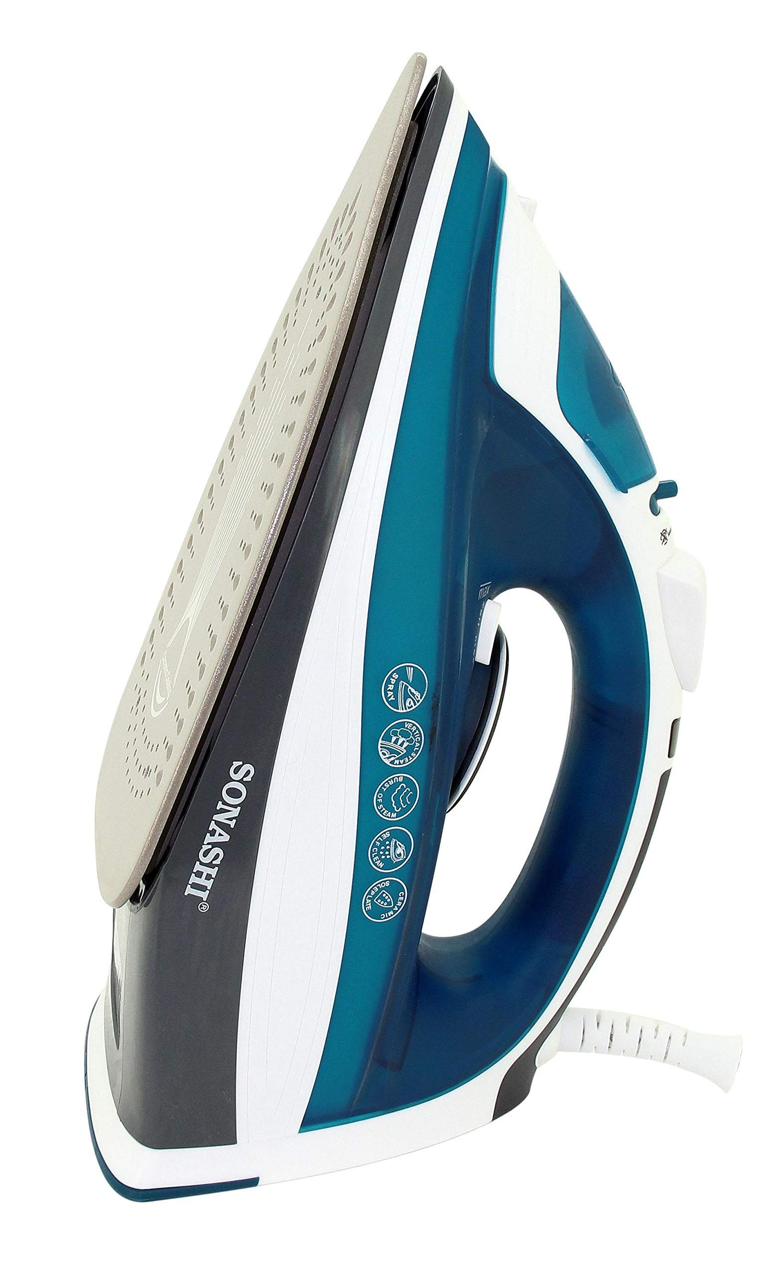 SONASHI STEAM IRON WITH CERAMIC SOLEPLATE -2400W SI-5075C_2