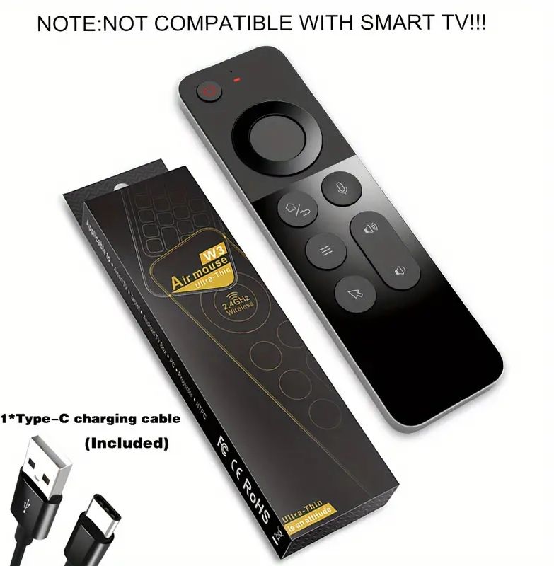 W3 Air Mouse Remote Control With Voice Control._2