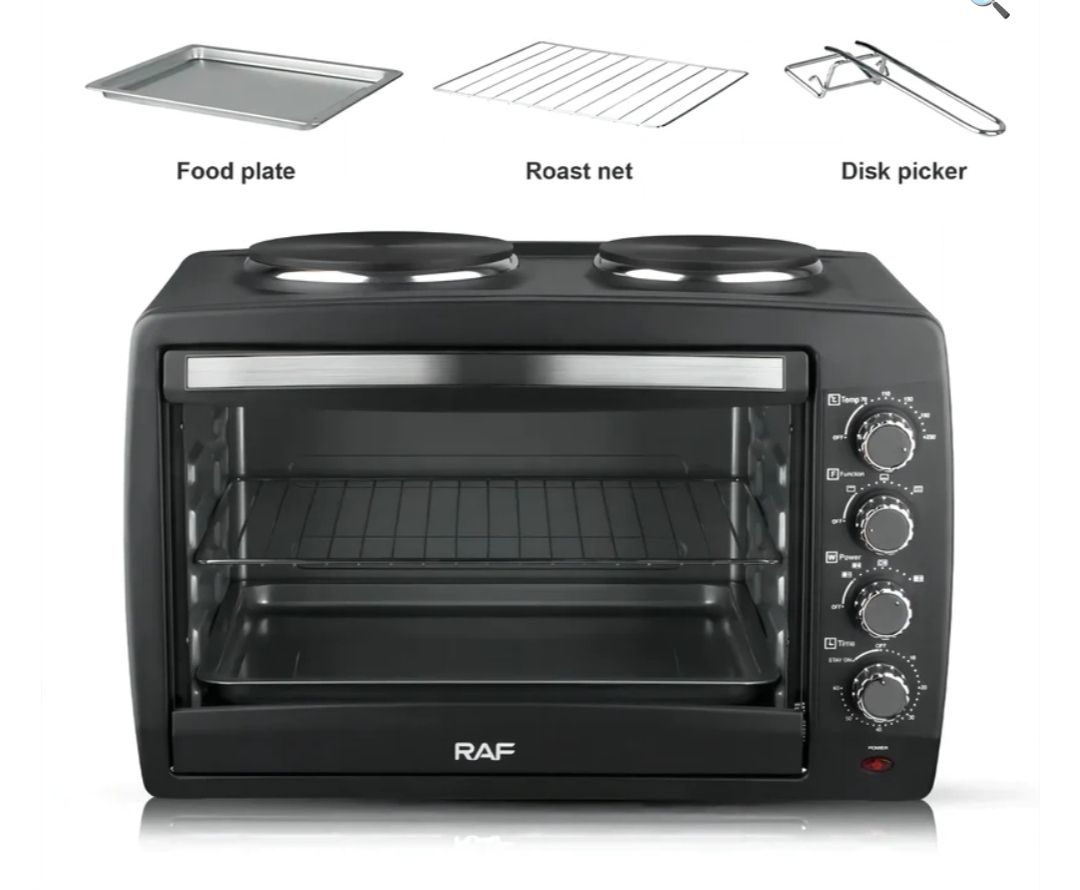 RAF 55L Electric Oven with 2 Hotplates | R.5317_3