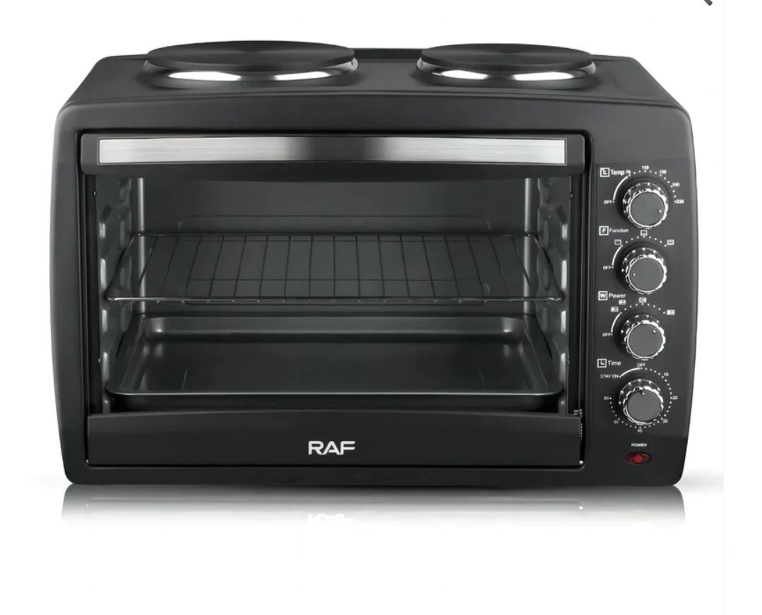 RAF 55L Electric Oven with 2 Hotplates | R.5317_4