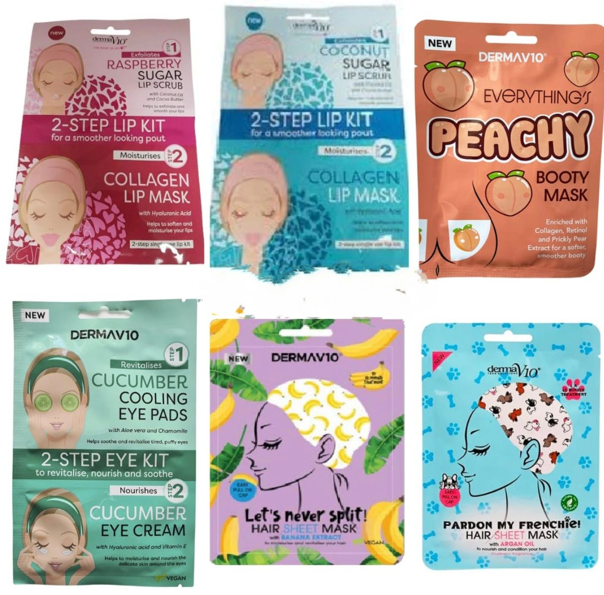 DermaV10 sheet masks _0