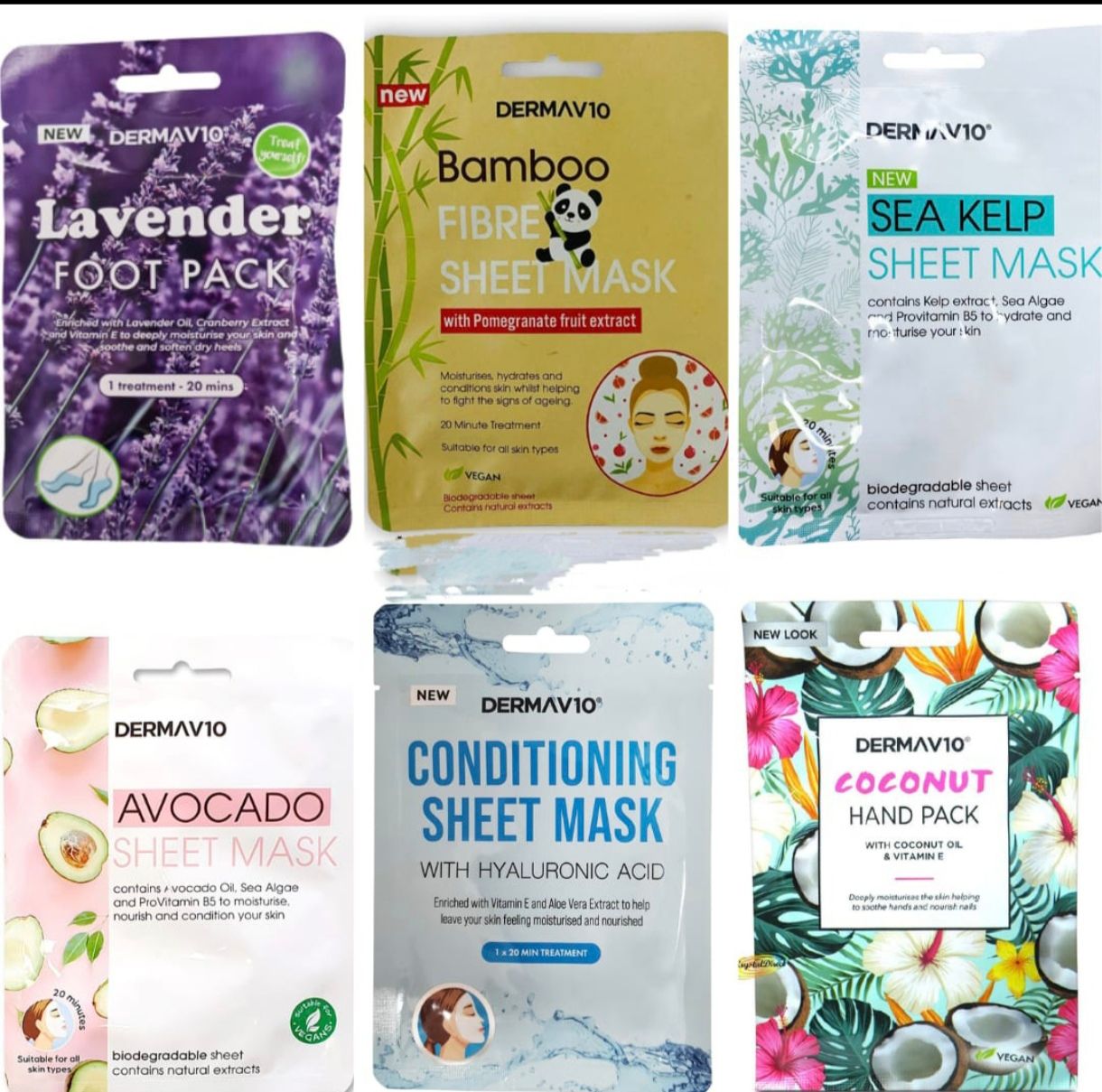 DermaV10 sheet masks _2