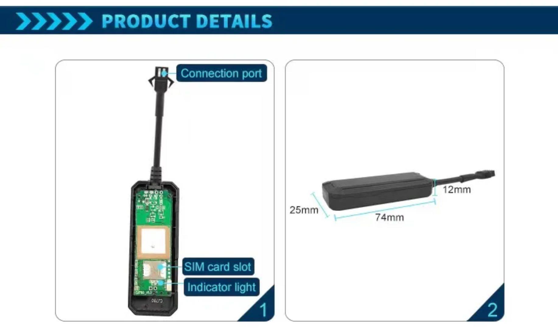  Car Vehicle Tracker GPS Tracking System CJ780_1