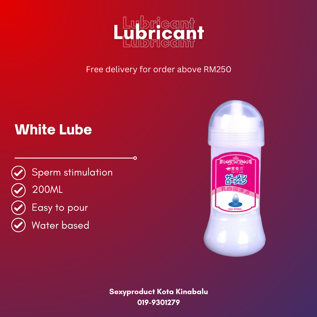 200ML White Cream Lubricant gel_0