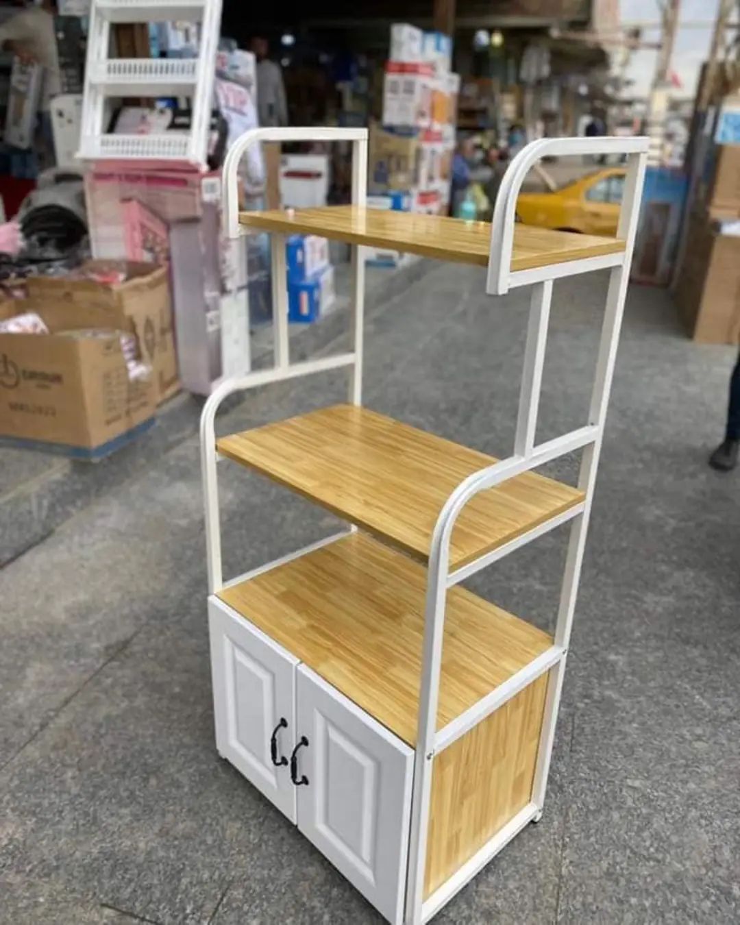 Kitchen trolley 5 compartment Table for Kitchen_2