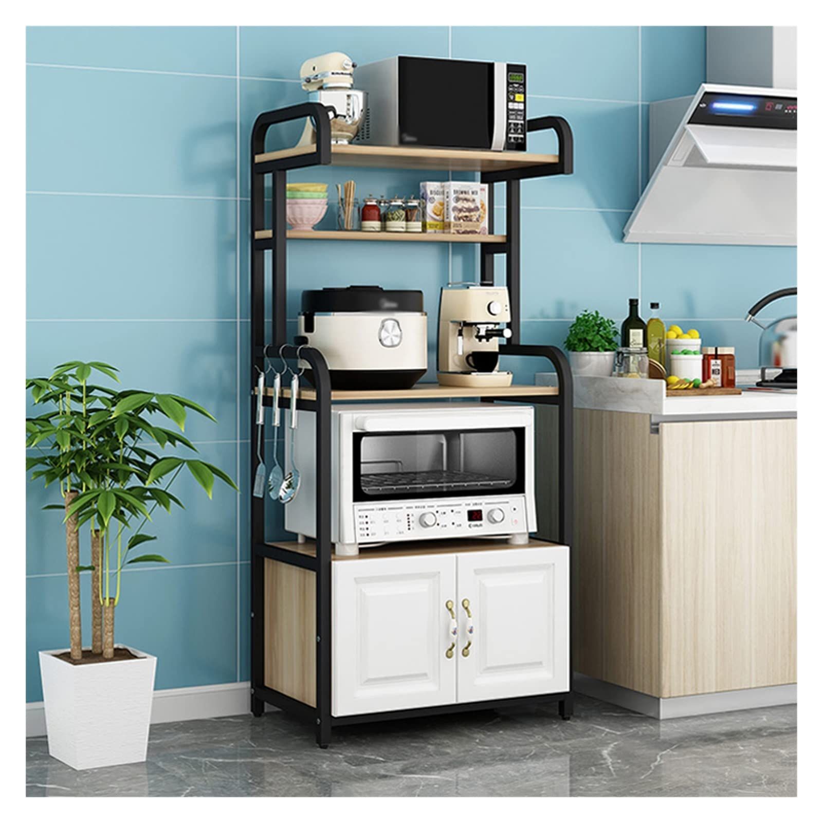 Kitchen trolley 5 compartment Table for Kitchen_1