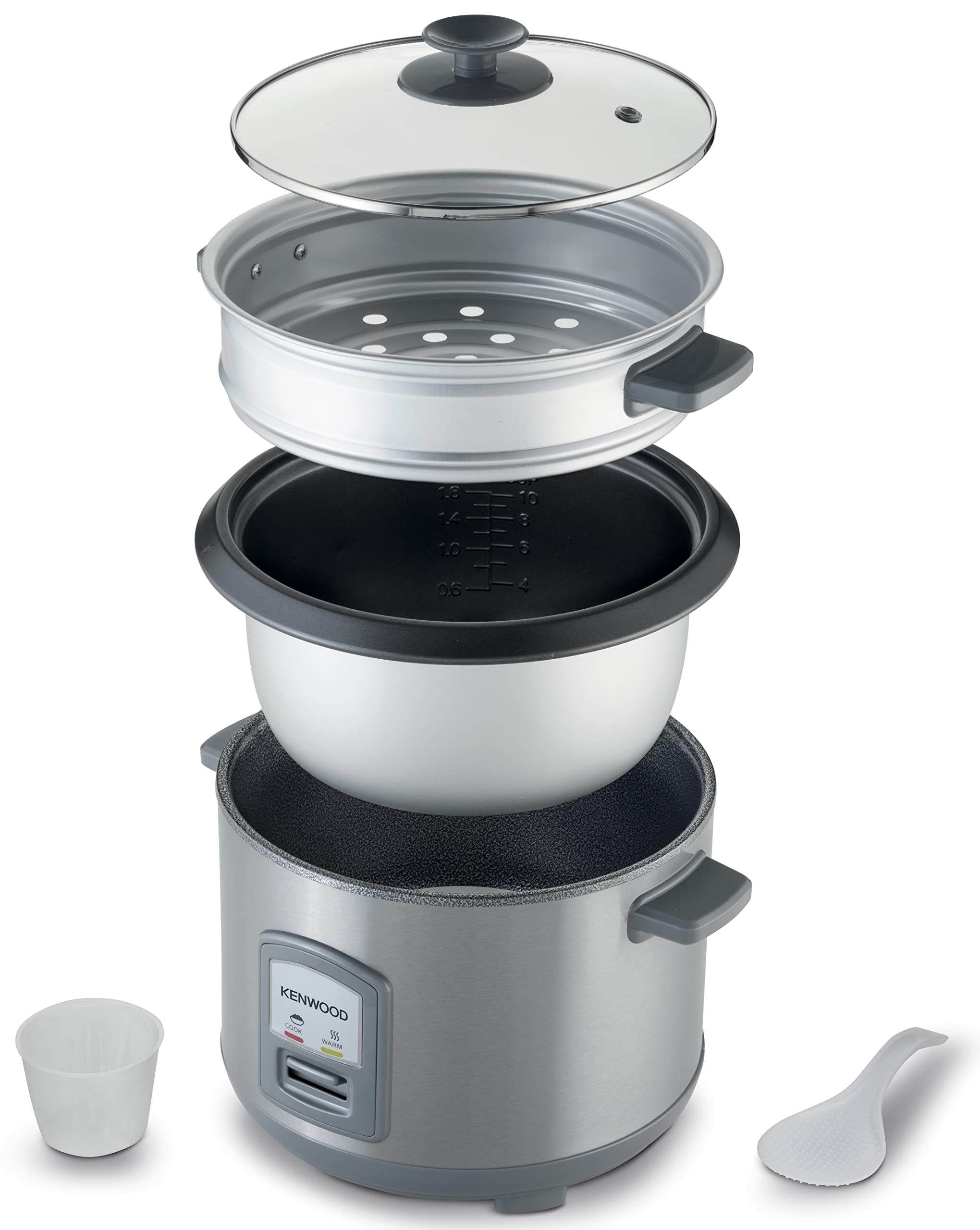 Kenwood 2.8L Rice Cooker  2 in 1. |‎RCM71.SS |1000 watts_4