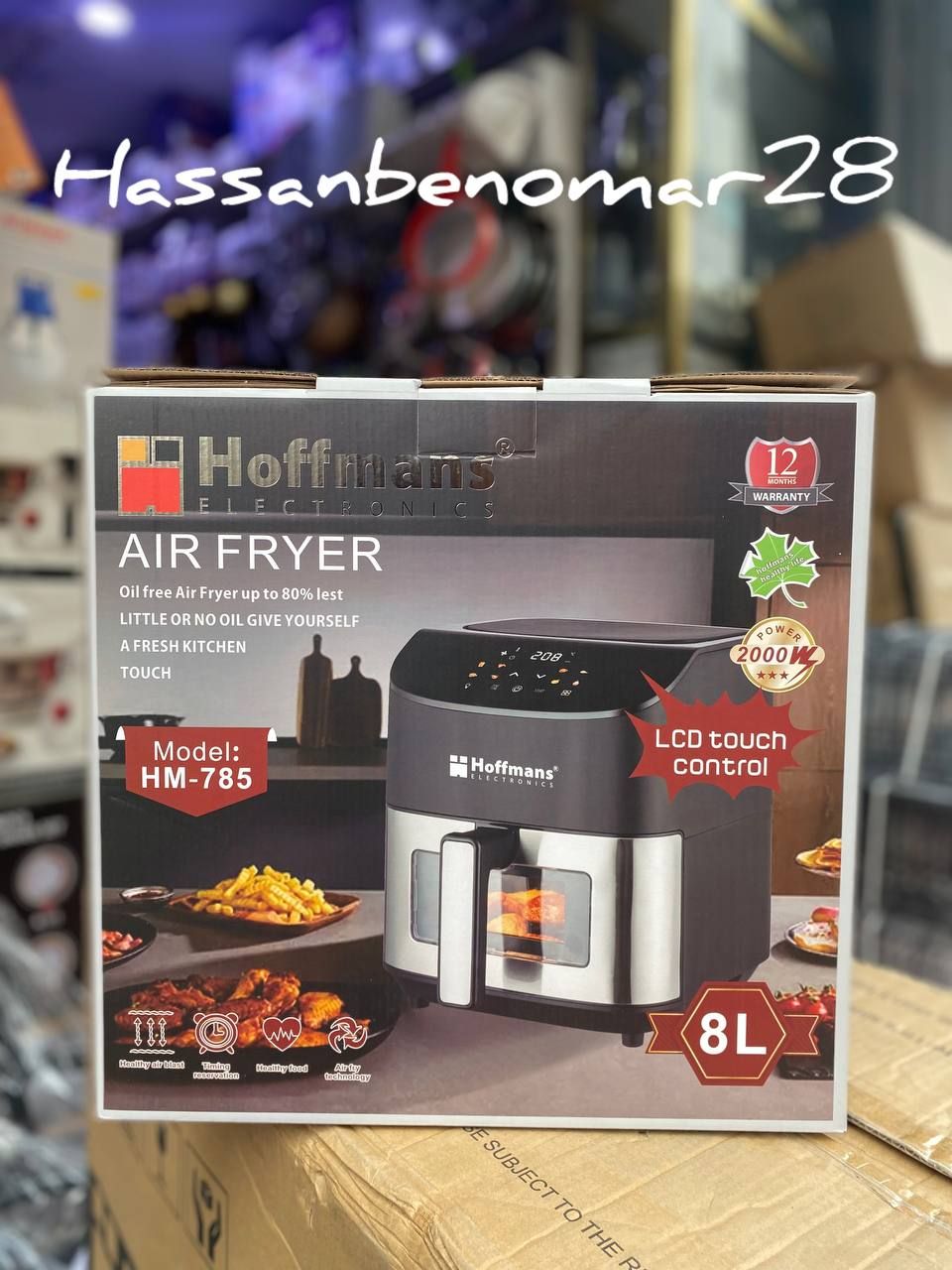 Hoffmans HM-785 8L Air Fryer_1