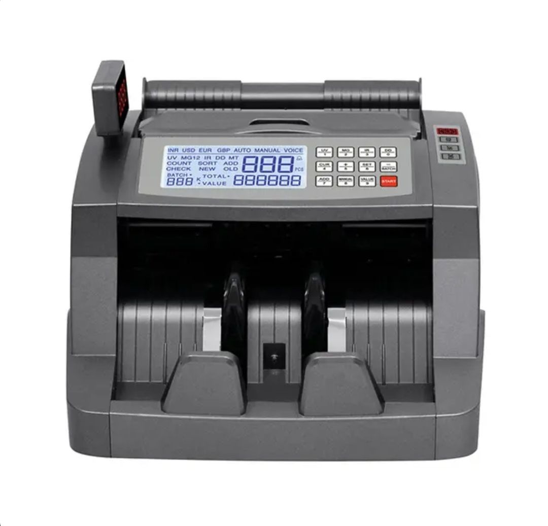 Money Counter Machine Bill Counter UV/MG/IR/3D Counterfeit Detection Automatic Currency Cash Counting Machine(LCD Display)_2