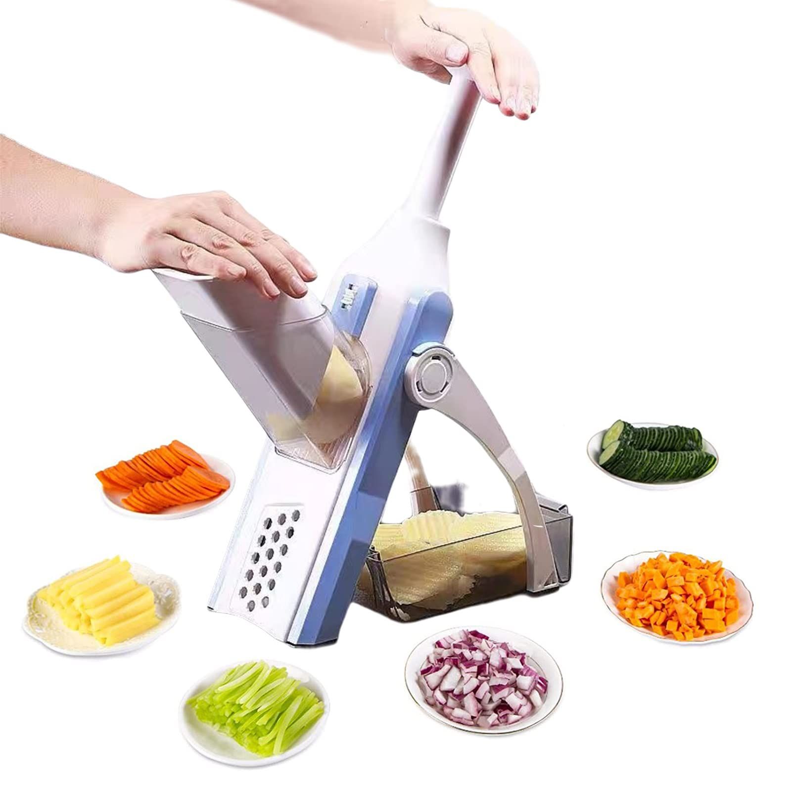 Kitchen,Vegetable Cutter Slicer,Adjustable Safe Food cutter for French Fries Onion Potato Salad Fruit_1