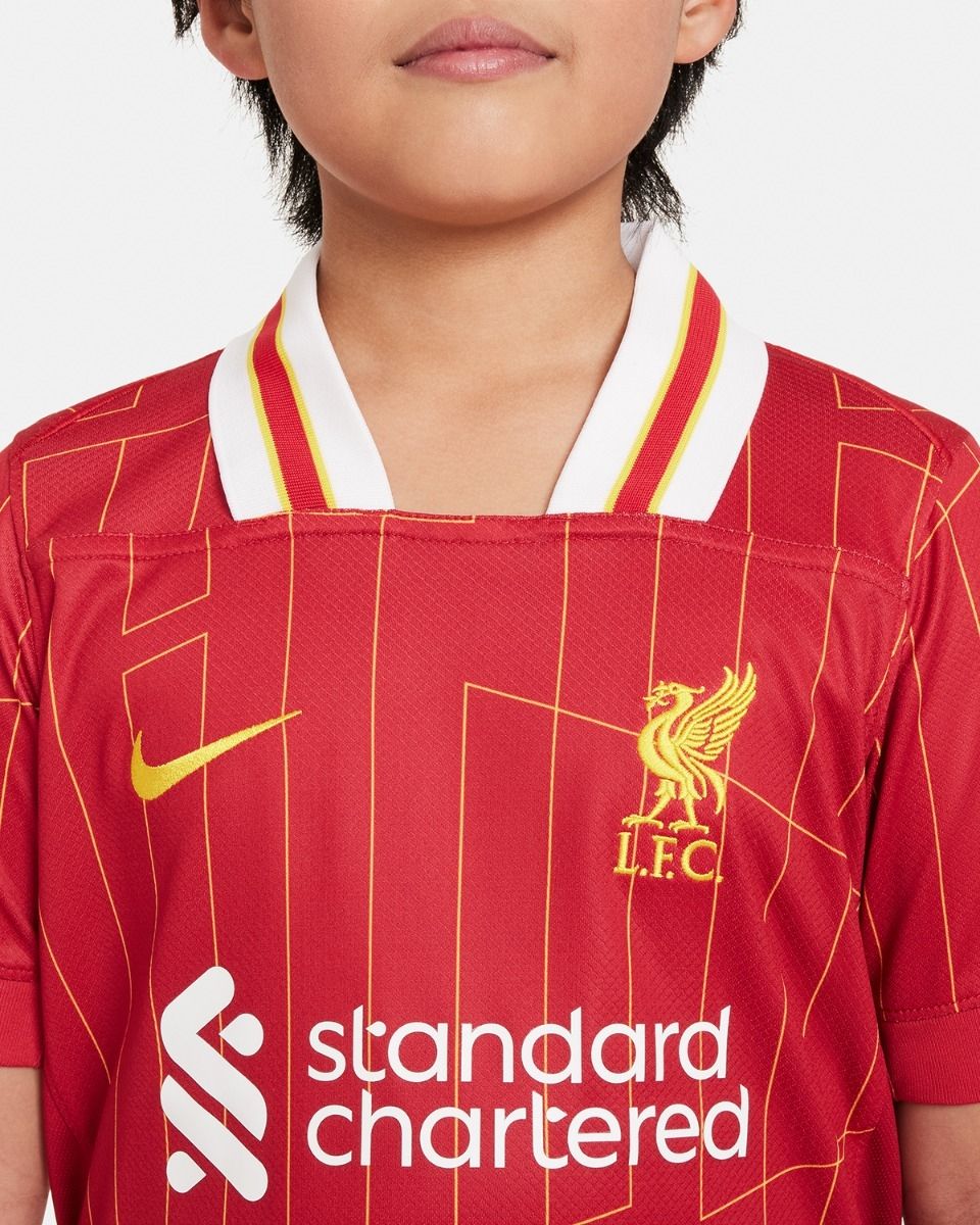 Nike Liverpool F.C 2024/25 Stadium Home Kid’s jersey (Shirt + Short)_3