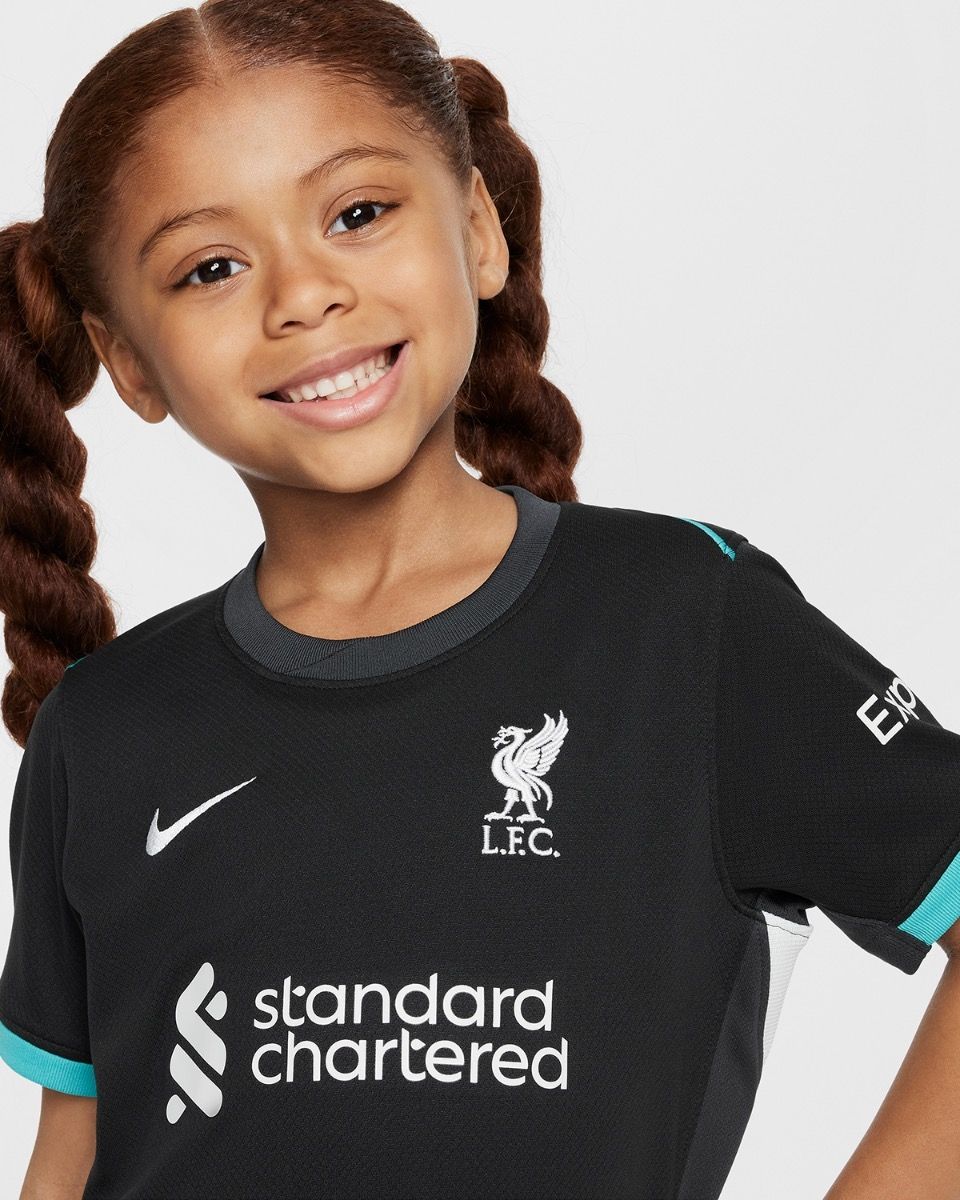 Nike Liverpool 2024/25 Stadium Away Kid’s Jersey (Shirt + Short)_1